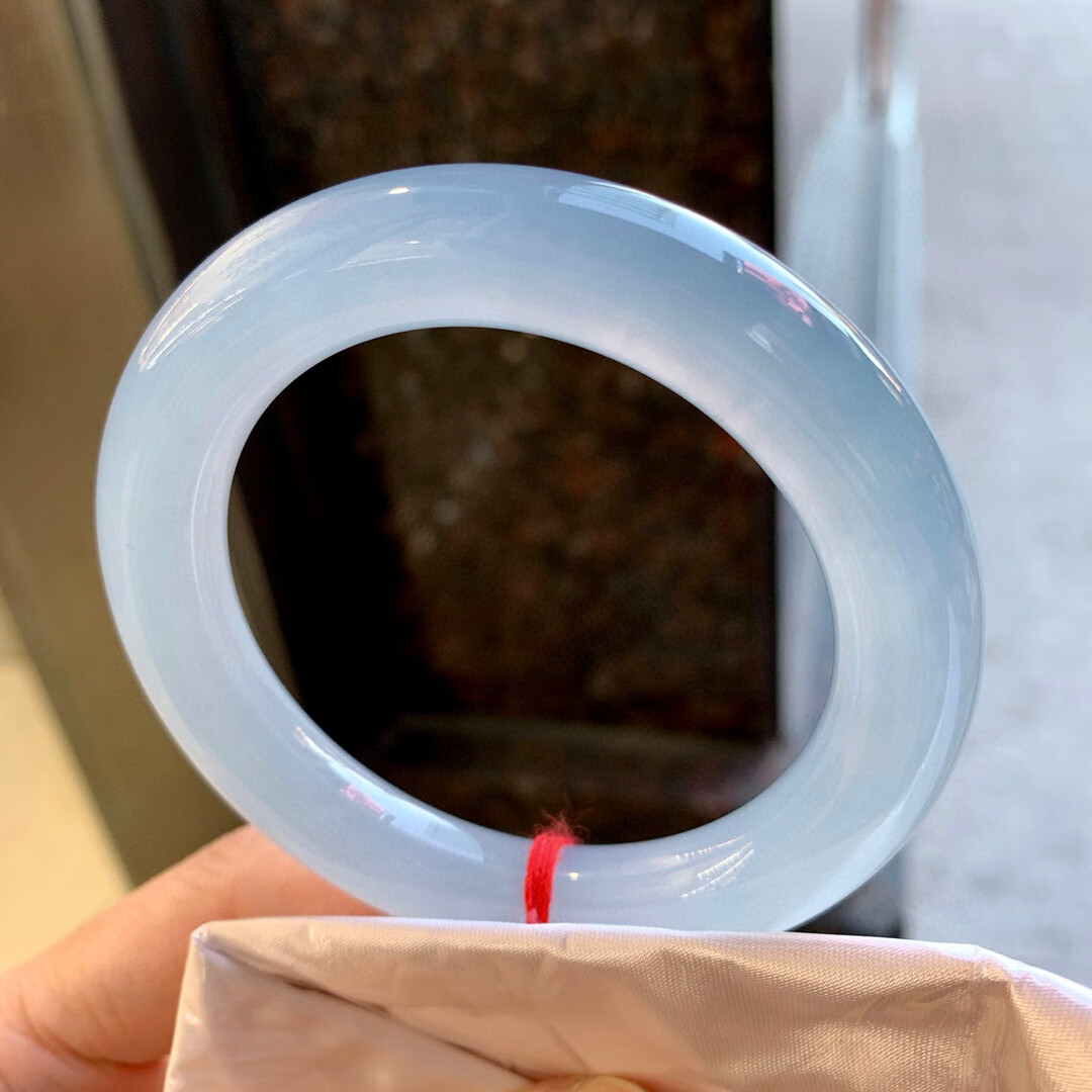 Jadeite Jade, Old Pit High Ice Species with Floating Flowers Formal Bracelet