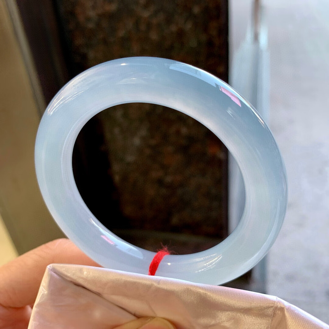 Jadeite Jade, Old Pit High Ice Species with Floating Flowers Formal Bracelet