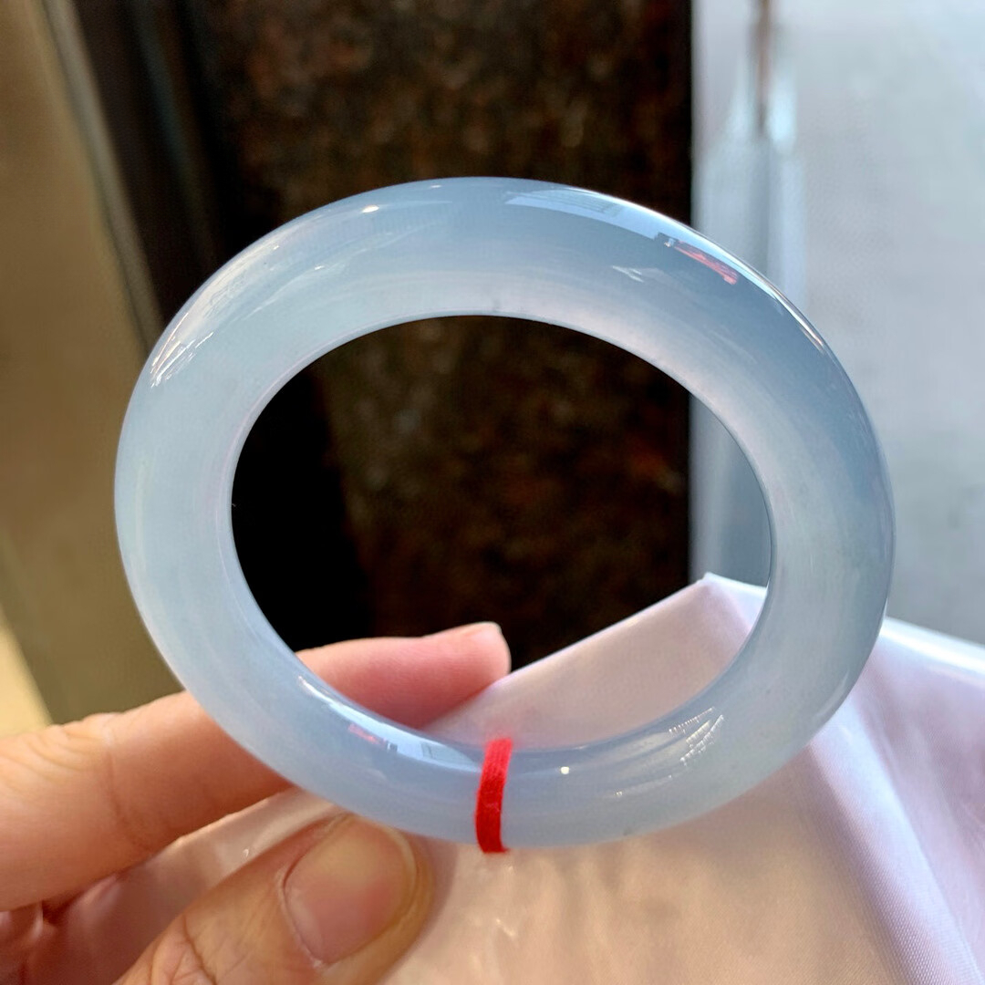 Jadeite Jade, Old Pit High Ice Species with Floating Flowers Formal Bracelet