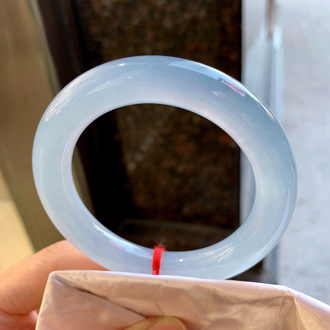 Jadeite Jade, Old Pit High Ice Species with Floating Flowers Formal Bracelet