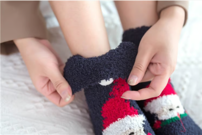 Christmas Style Thickened Warm Socks - 1 Pair