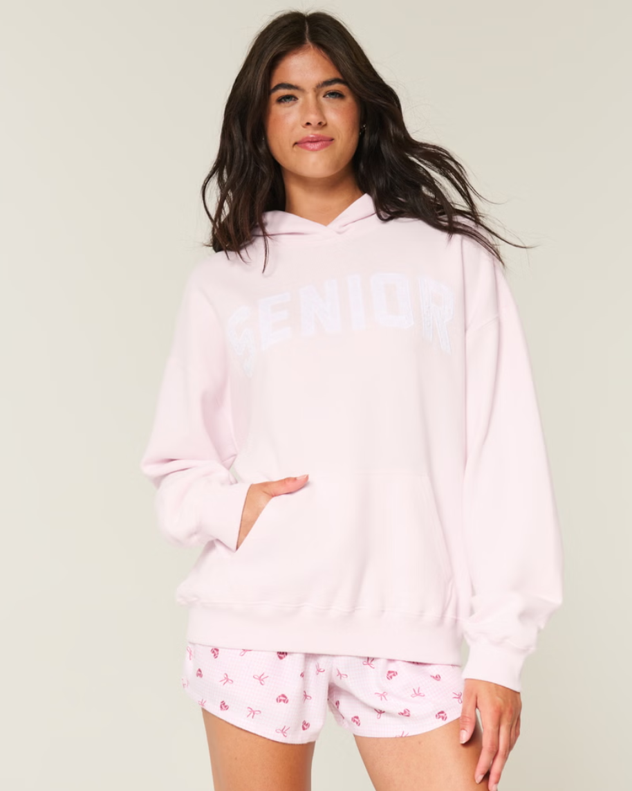 Oversized Senior Graphic Hoodie