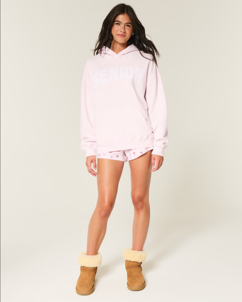 Oversized Senior Graphic Hoodie