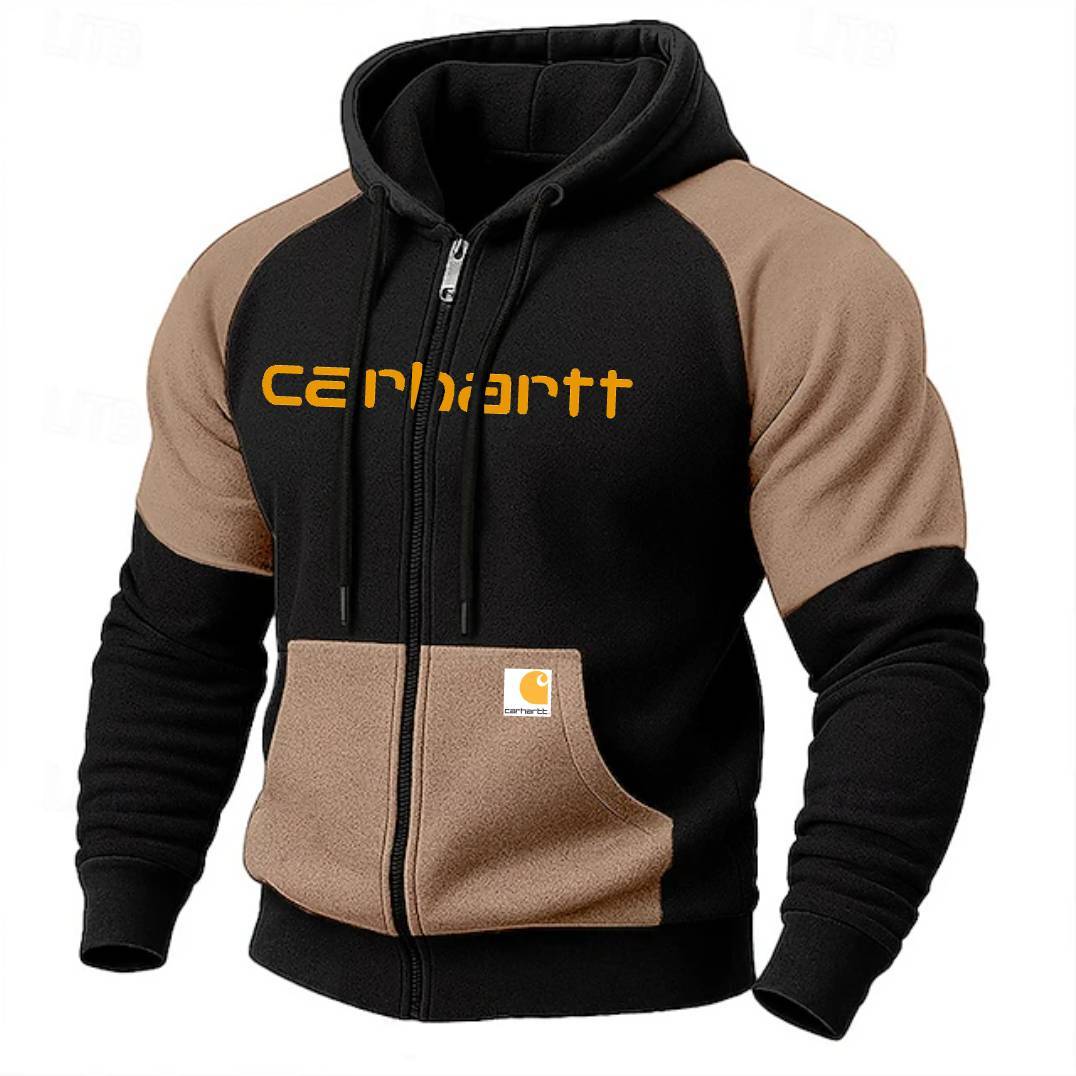 Men's Hoodie Full Zip Hoodie Fleece Hoodie