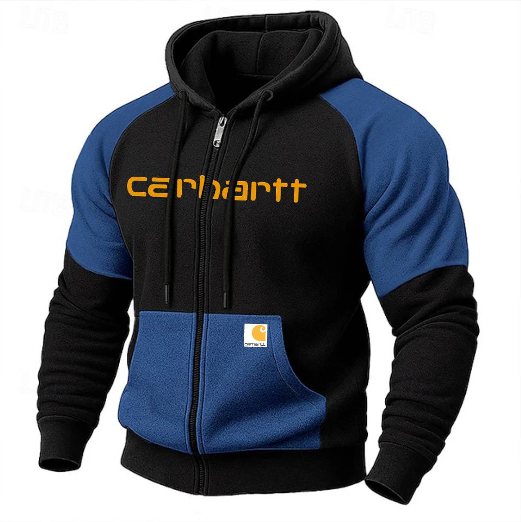 Men's Hoodie Full Zip Hoodie Fleece Hoodie