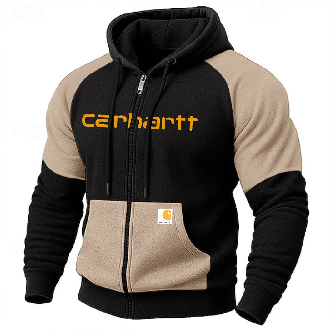 Men's Hoodie Full Zip Hoodie Fleece Hoodie