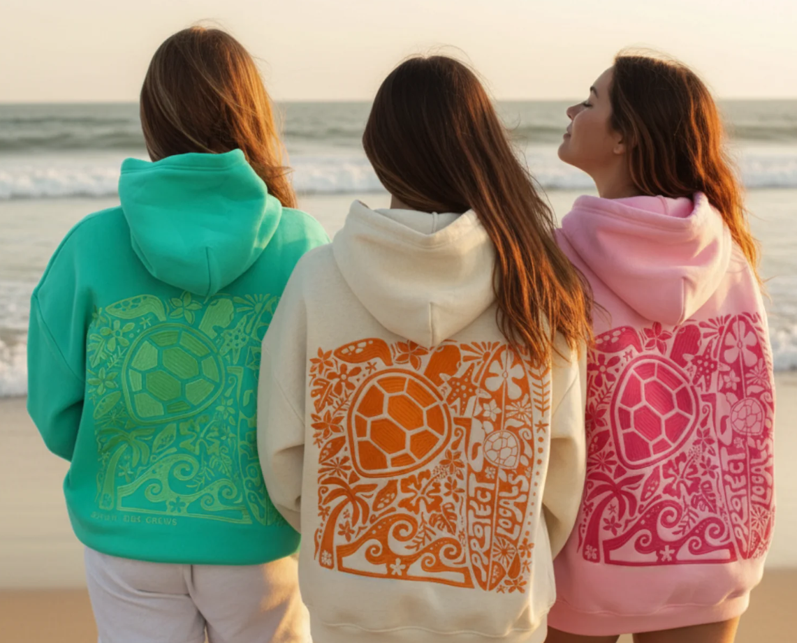 [Copy]Women's Casual Long Sleeve Pink Butterfly Hoodie Sweatshirt