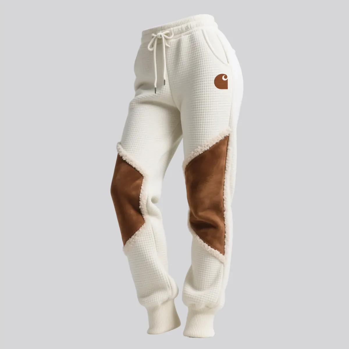 Carhartt Women's Retro Western Waffle Contrast Suede Track Pants