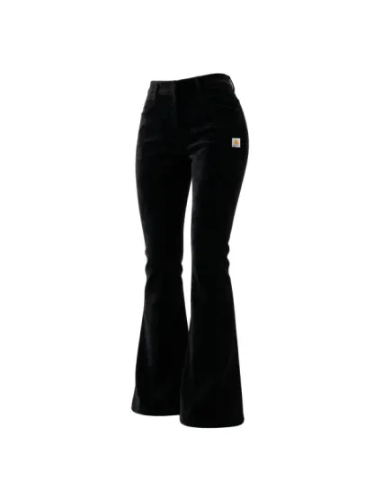 Retro Western Style Women's Suede Flared Wide-Leg Pants
