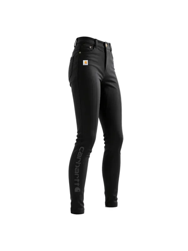 Vintage Washed Cotton Skinny Jeans With Stretch Slim Fit