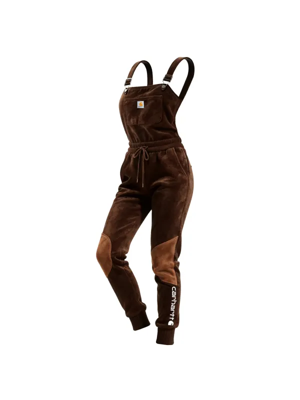Women's Vintage Overalls Jumpsuit Overalls Sweatpants