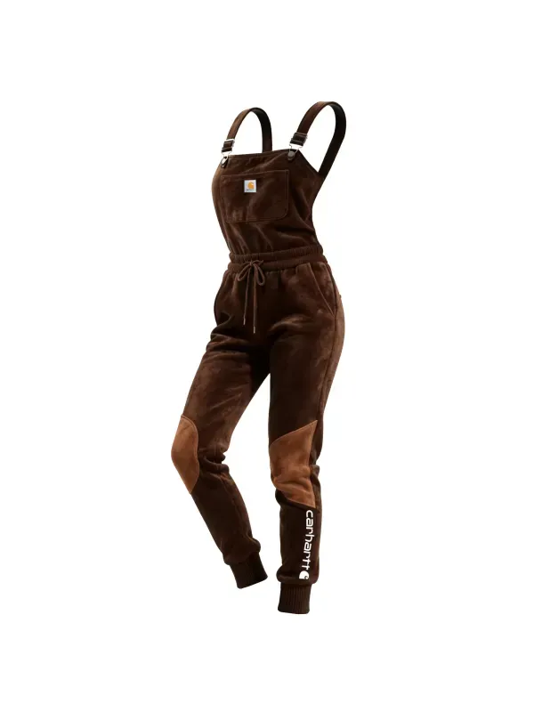 Women's Vintage Overalls Jumpsuit Overalls Sweatpants