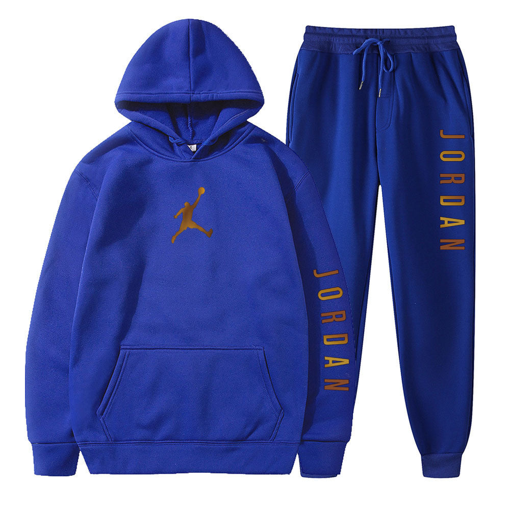 MEN'S SPORTSWEAR SET FLEECE HOODIE SET