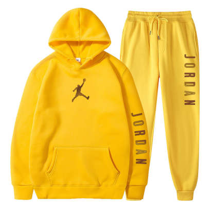 MEN'S SPORTSWEAR SET FLEECE HOODIE SET