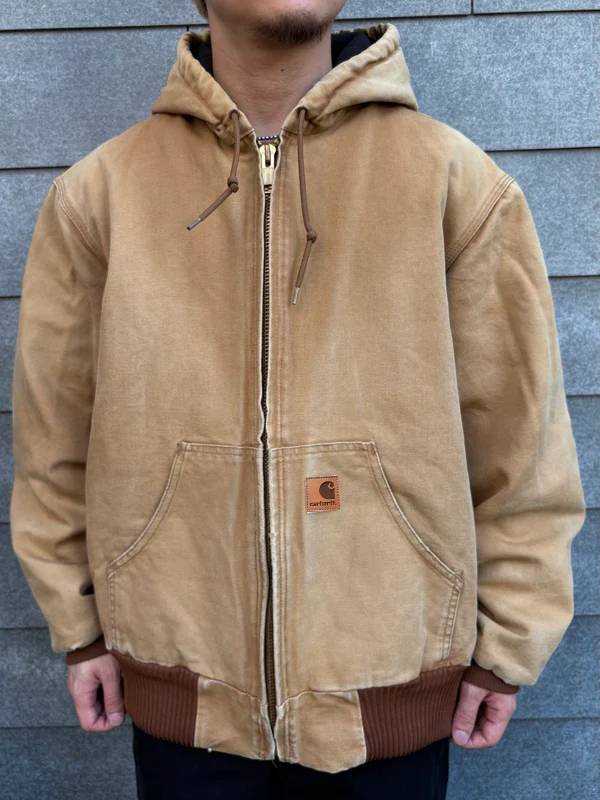 90's Carhartt Heavy Duty Vintage Jacket with Hood
