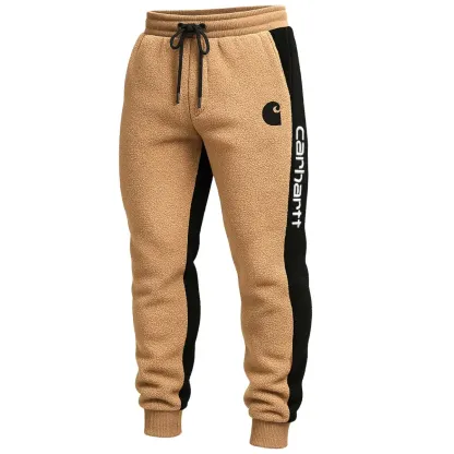 Carhartt Men's Vintage Embroidered Fleece Contrast Jogger Pants