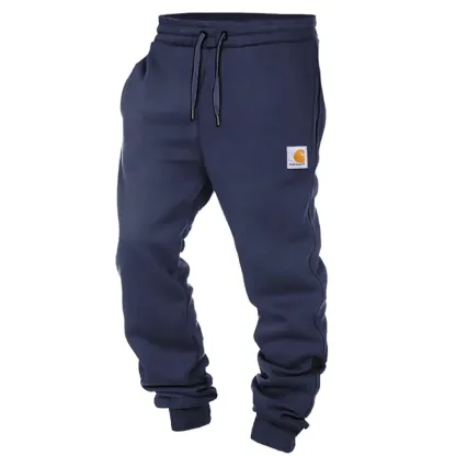 Men's Casual Elastic Waist Drawstring Trousers