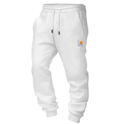 Men's Casual Elastic Waist Drawstring Trousers