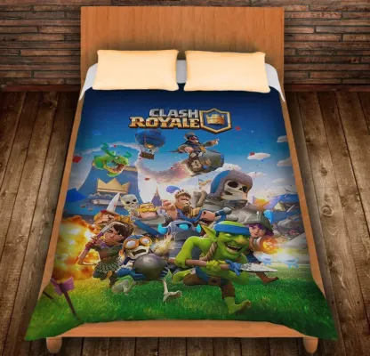 3D Printed Blanket - Clash Royale Attack