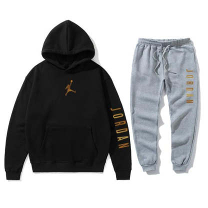 MEN'S SPORTSWEAR SET FLEECE HOODIE SET