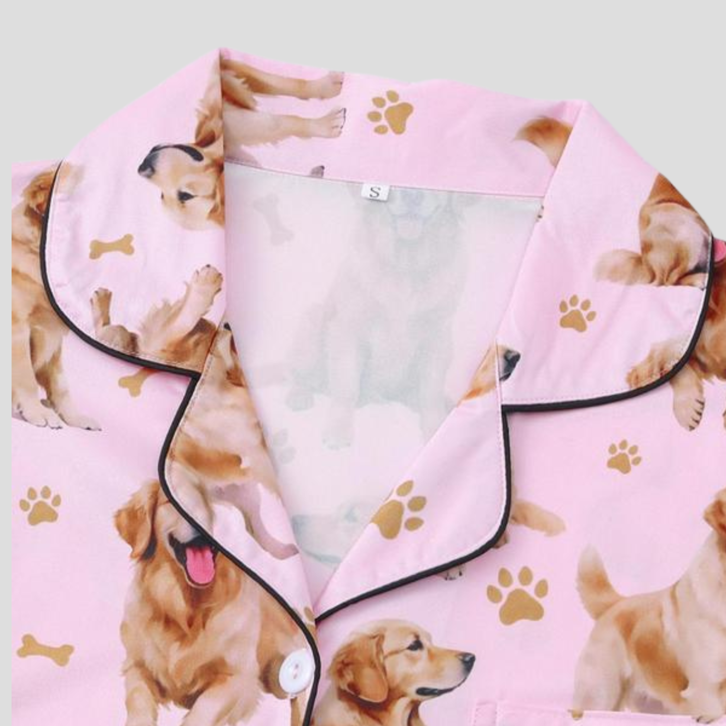 The Golden Retriever Girlie Women's Pajama Set
