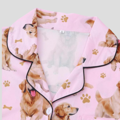 The Golden Retriever Girlie Women's Pajama Set