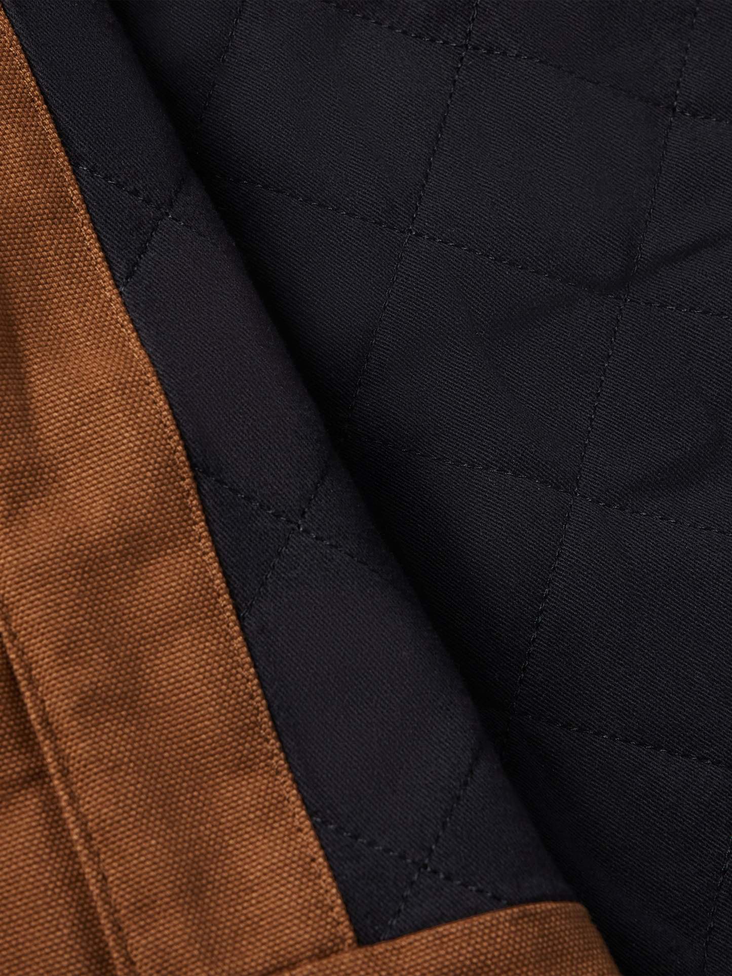 Hooded Zip Canvas Jacket