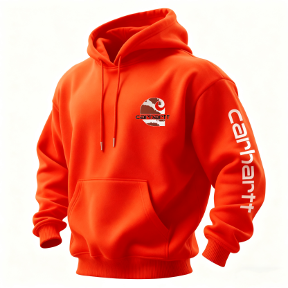 Men's Long Sleeve Pocket Hoodie