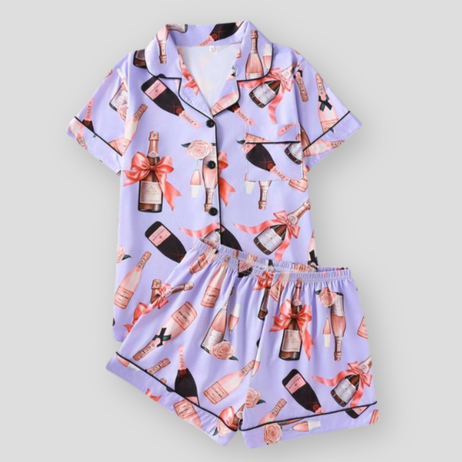 Pink Champagne Women's Pajama Set