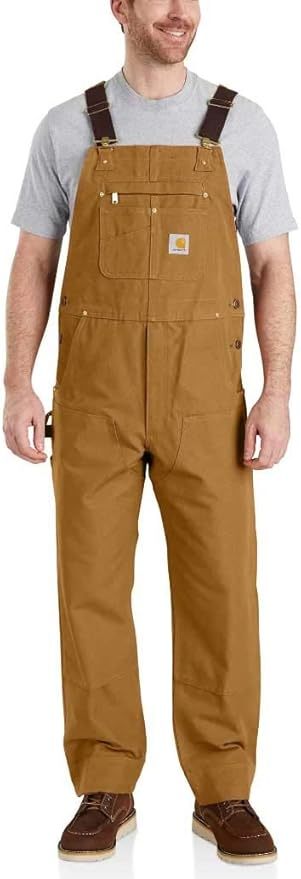 Men's Plain Overalls - Unlined