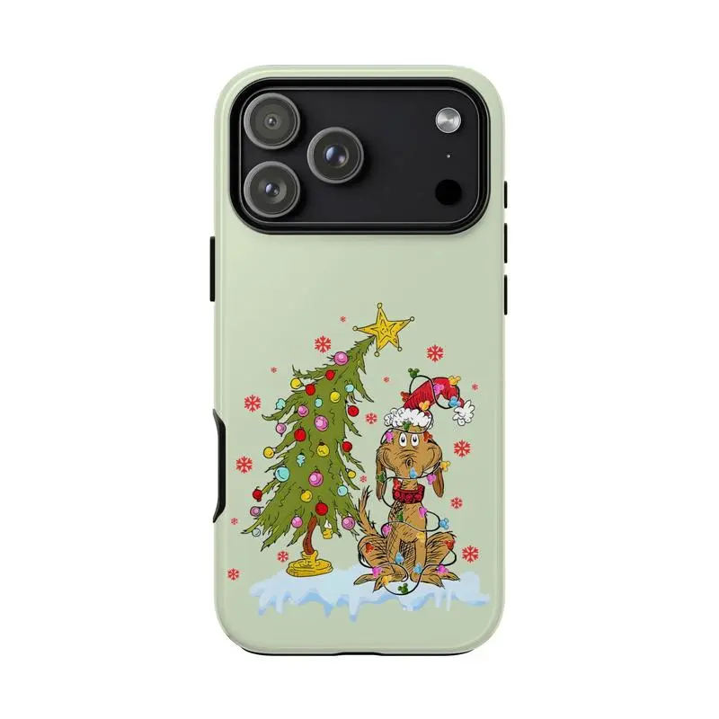 Cute Funny Christmas Dog Phone Case