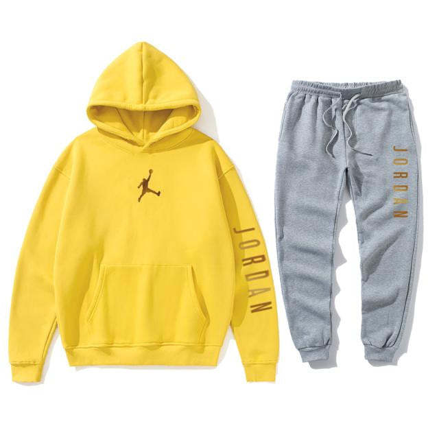 MEN'S SPORTSWEAR SET FLEECE HOODIE SET