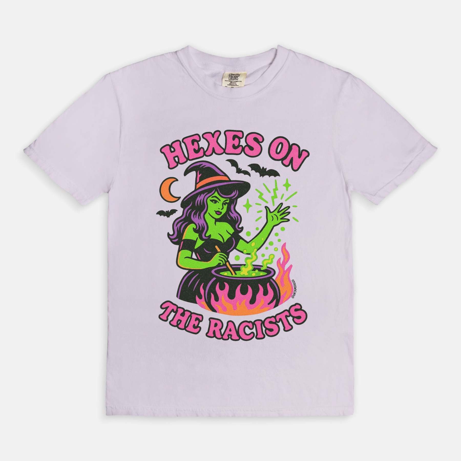 Hexes On The Racists Halloween Mens Tee
