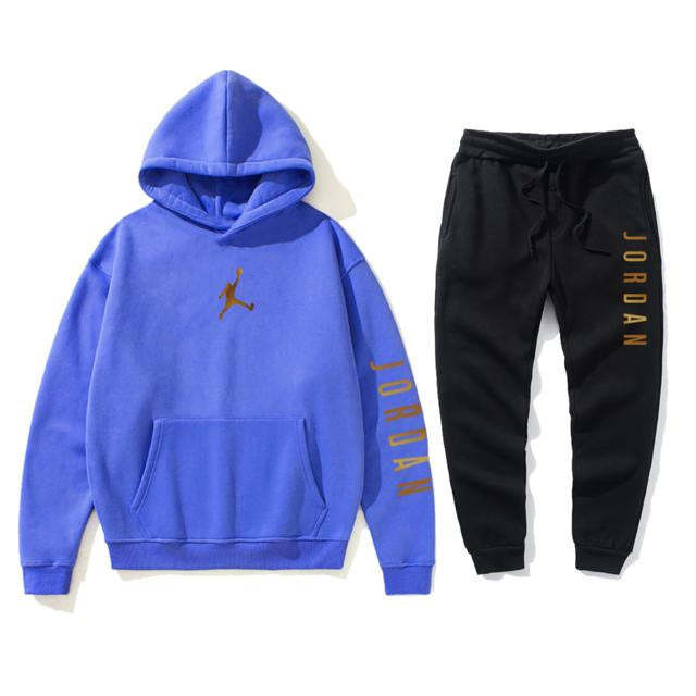 MEN'S SPORTSWEAR SET FLEECE HOODIE SET