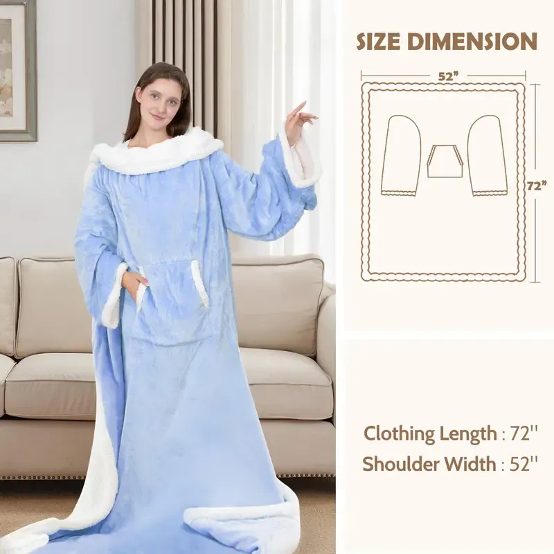 Wearable Heated Blanket