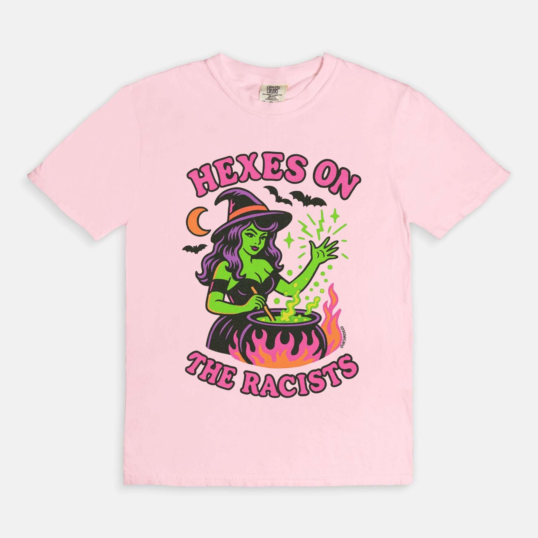 Hexes On The Racists Halloween Mens Tee