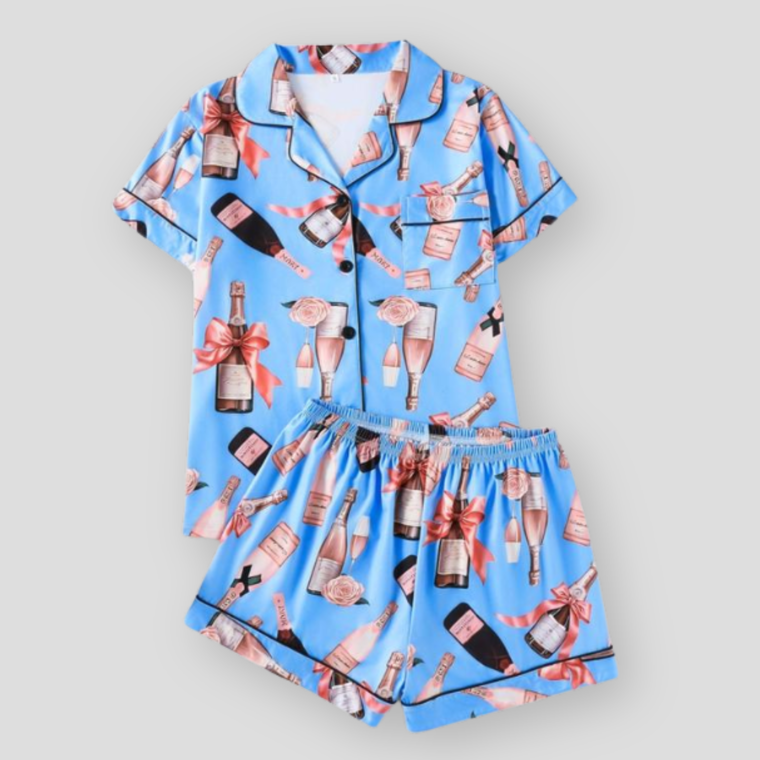 Pink Champagne Women's Pajama Set