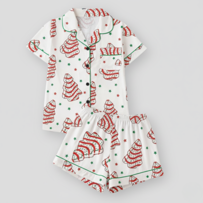 Christmas Tree Cake Women's Pajama Set