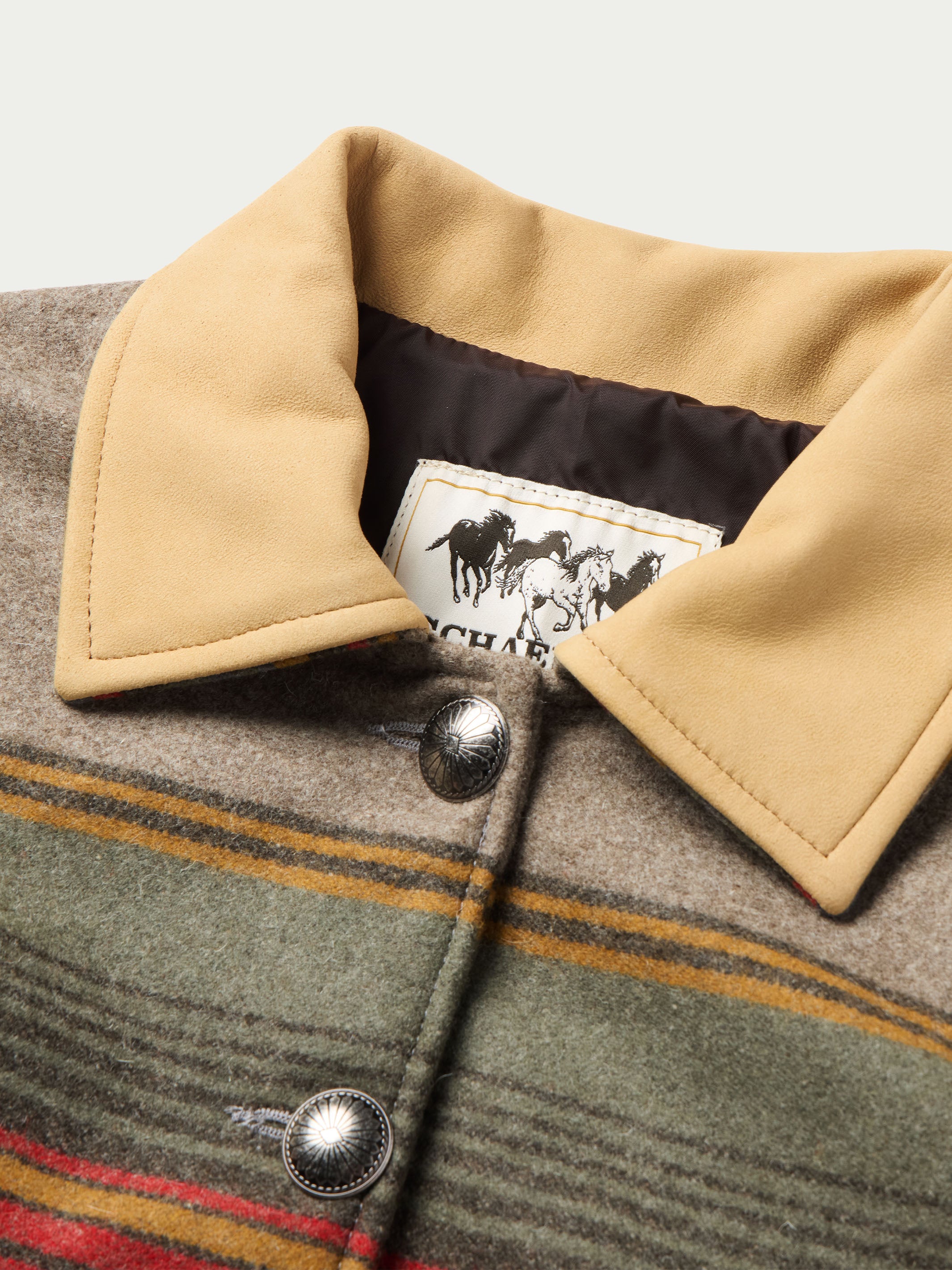 Women's Las Cruces Jacket With Leather Collar