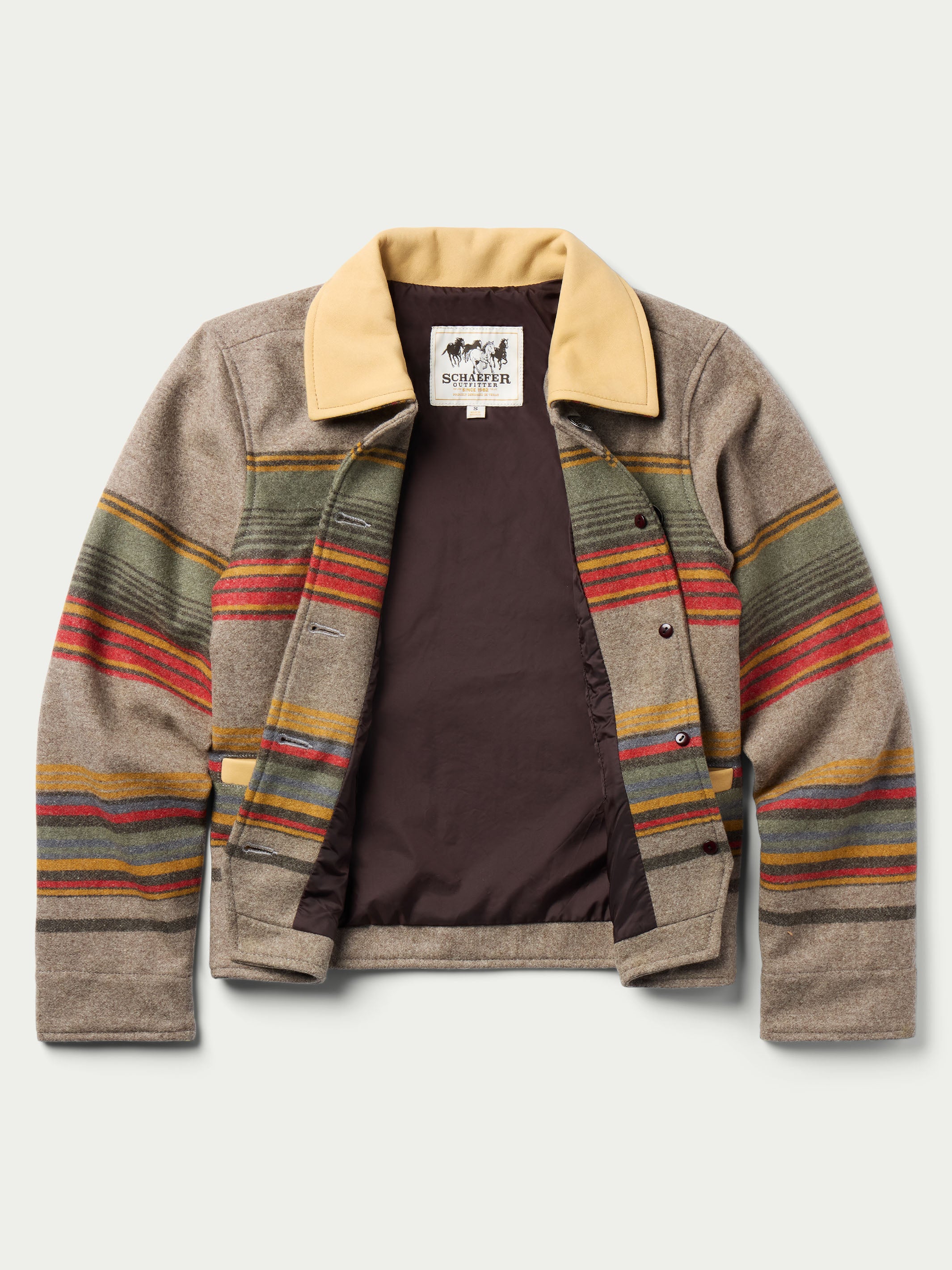 Women's Las Cruces Jacket With Leather Collar