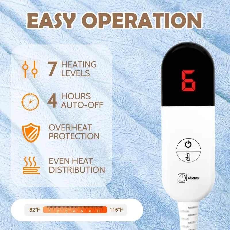 Wearable Heated Blanket