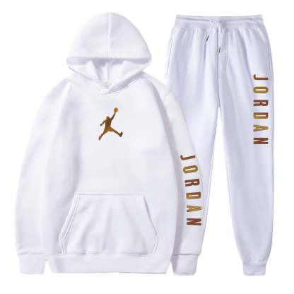 MEN'S SPORTSWEAR SET FLEECE HOODIE SET