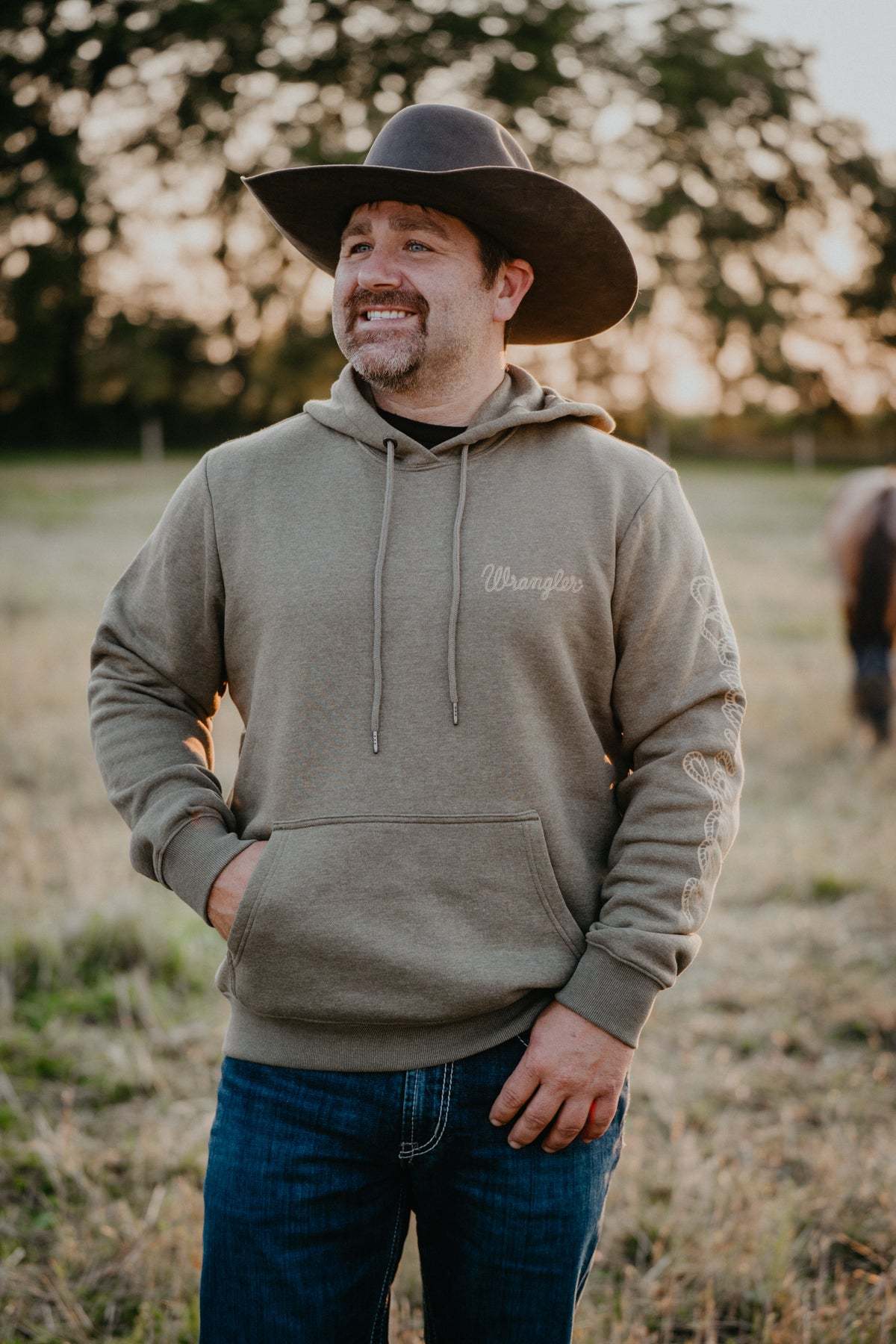 Men's Classic ‘Rope Wrangler’ Hoodie 