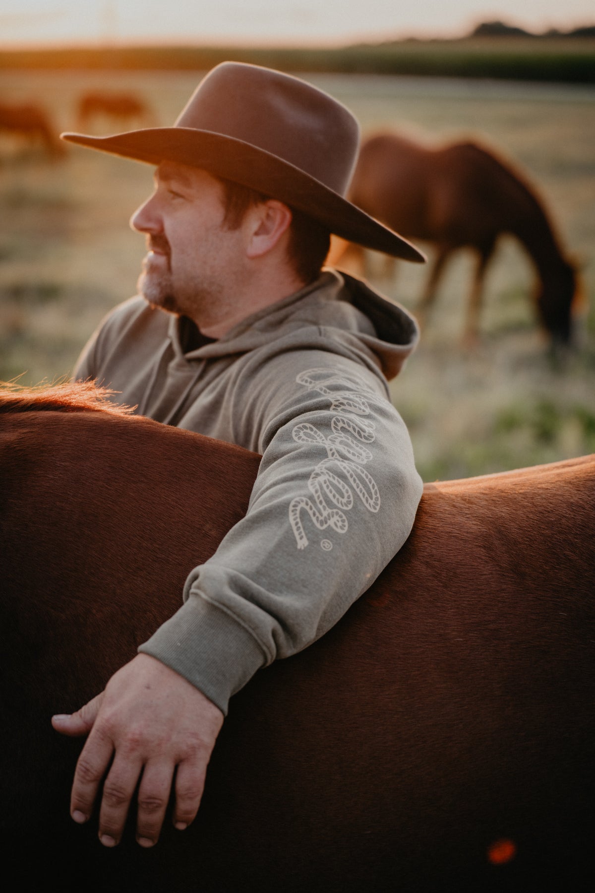 Men's Classic ‘Rope Wrangler’ Hoodie 