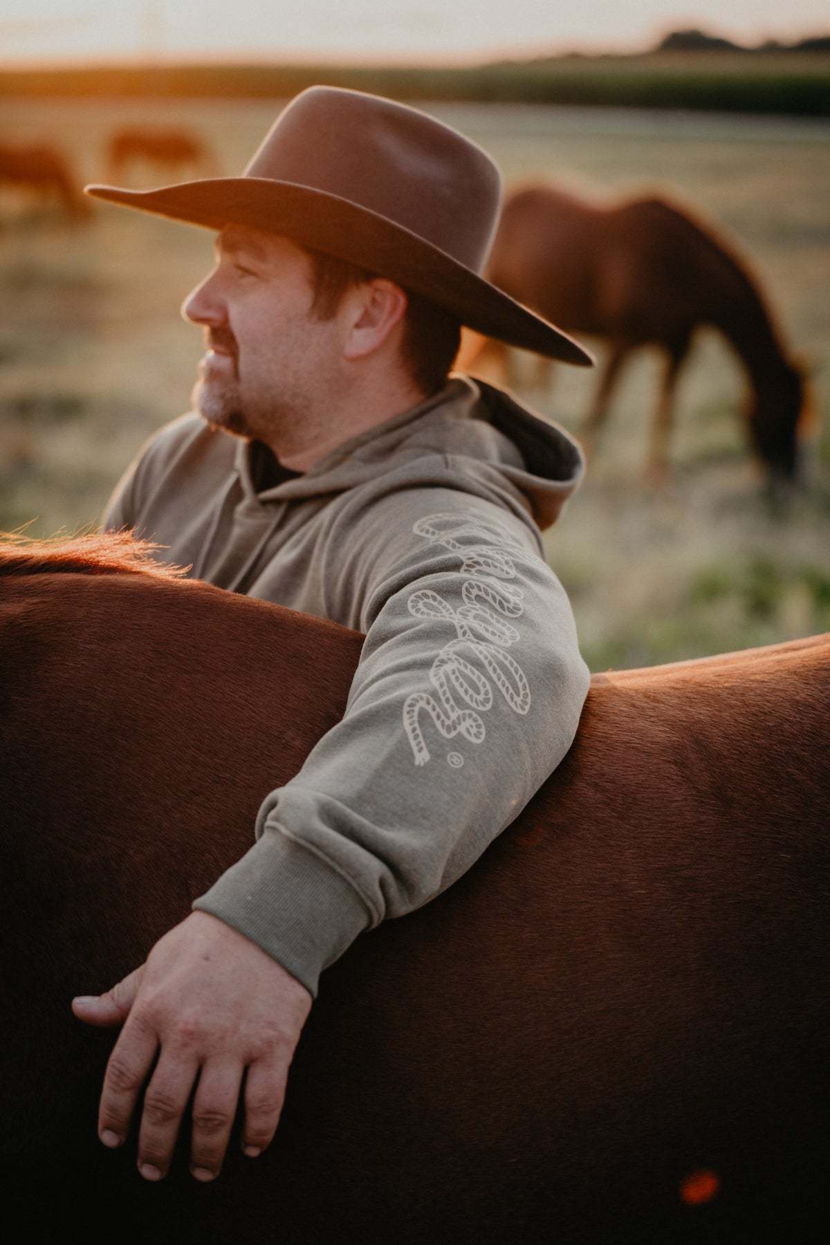 Men's Classic ‘Rope Wrangler’ Hoodie 