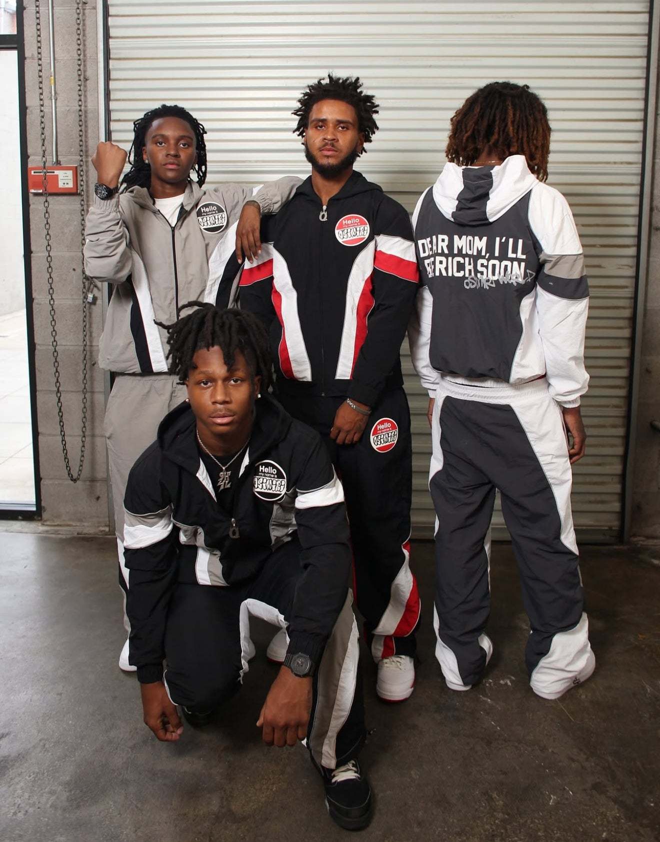 Hello My Name Is Osimiri Windbreaker Sets