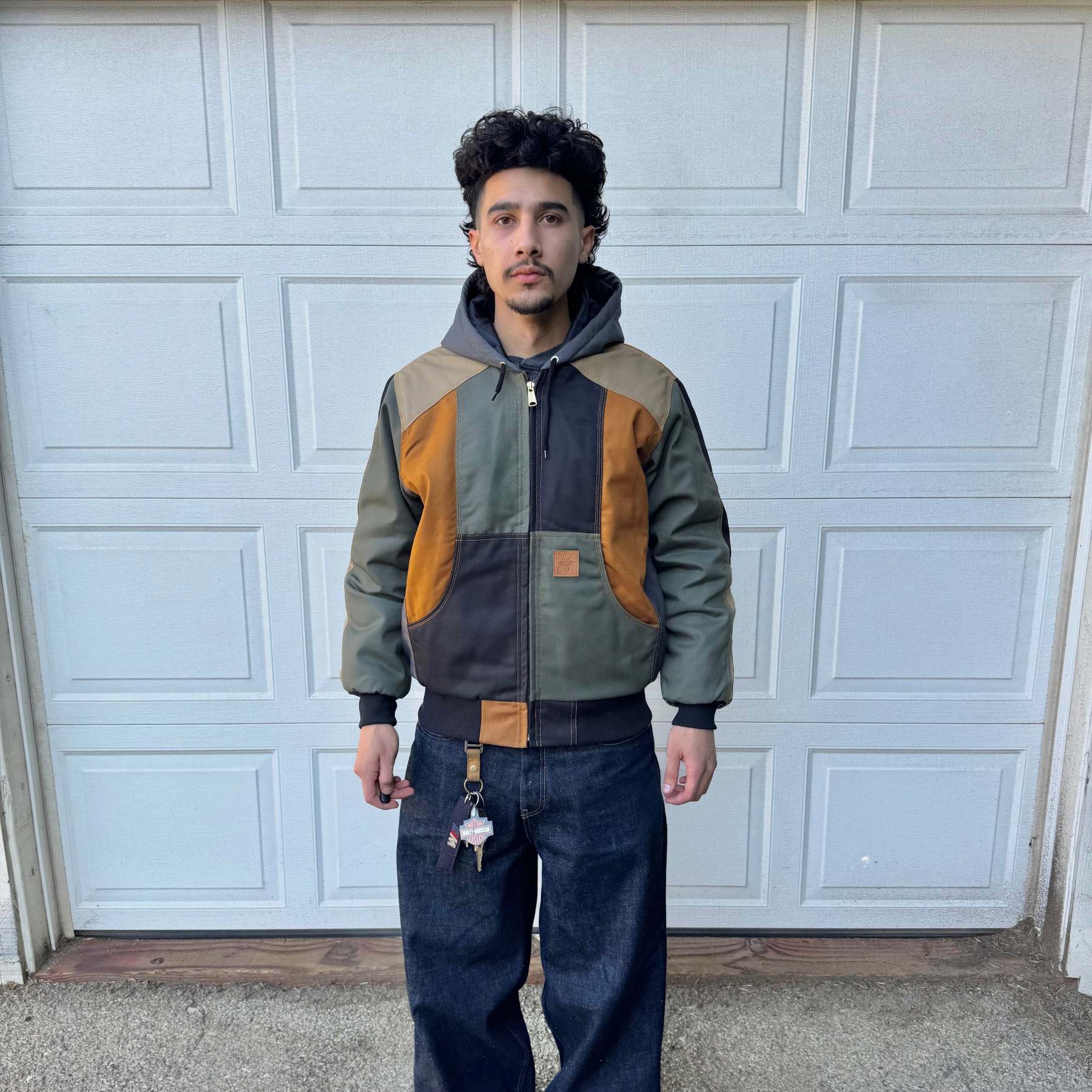 Canvas ColorBlock Hoodie