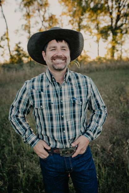 Wrangler Men's Plaid Performance Pearl Snap 