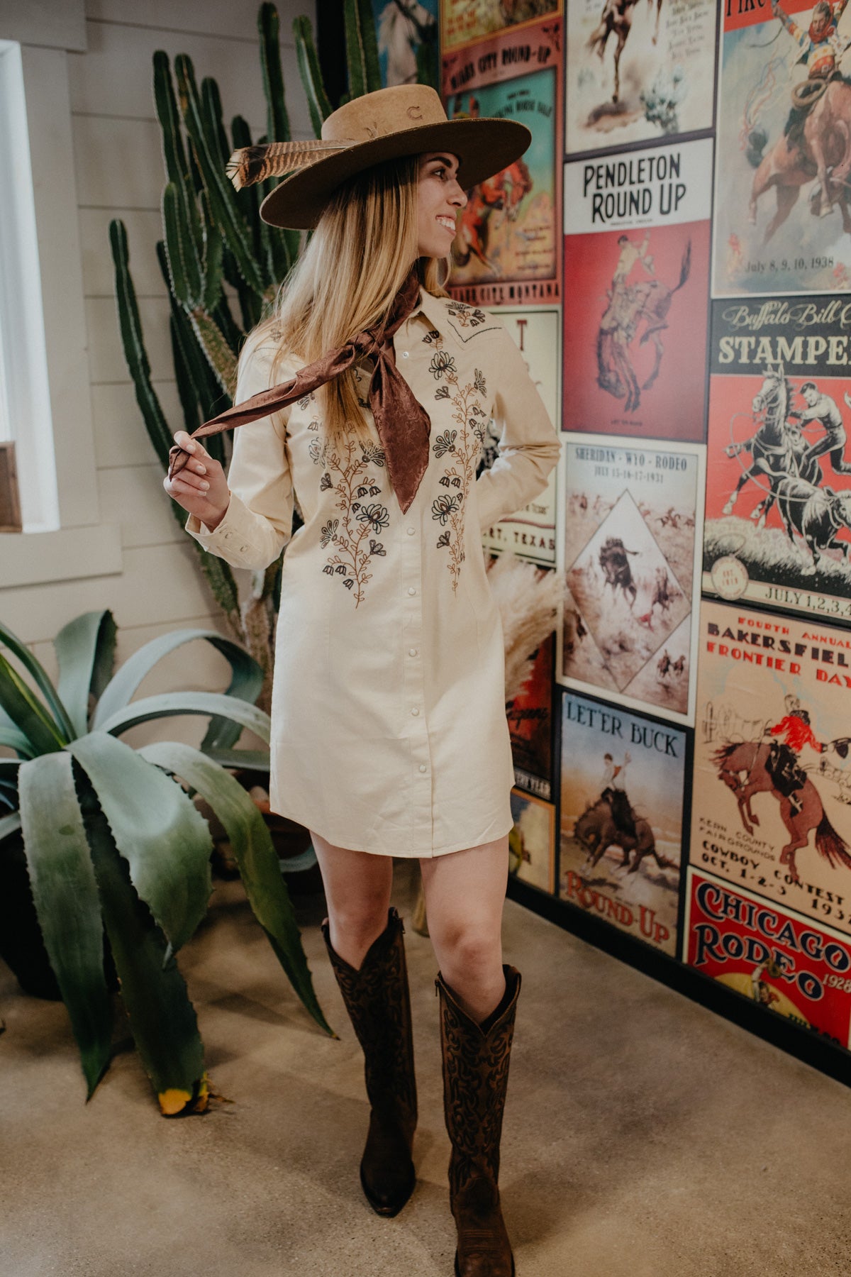 Wrangler Denim Snap Dress