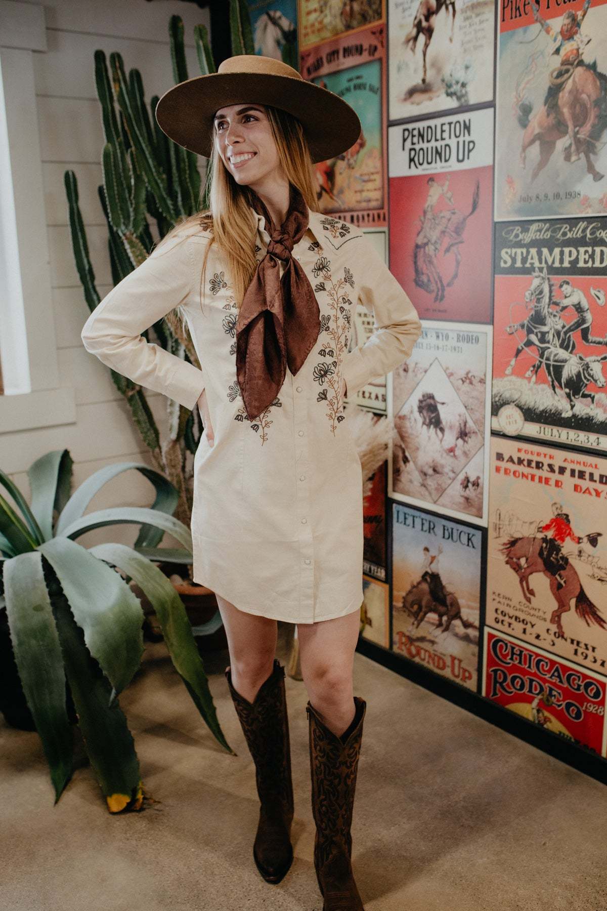 Wrangler Denim Snap Dress